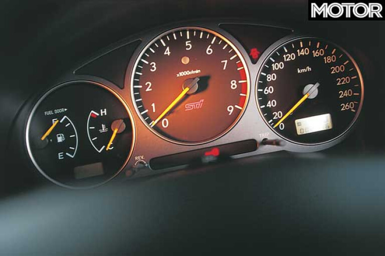 2002 Subaru Impreza WRX S Ti Instrument Binnacle Jpg