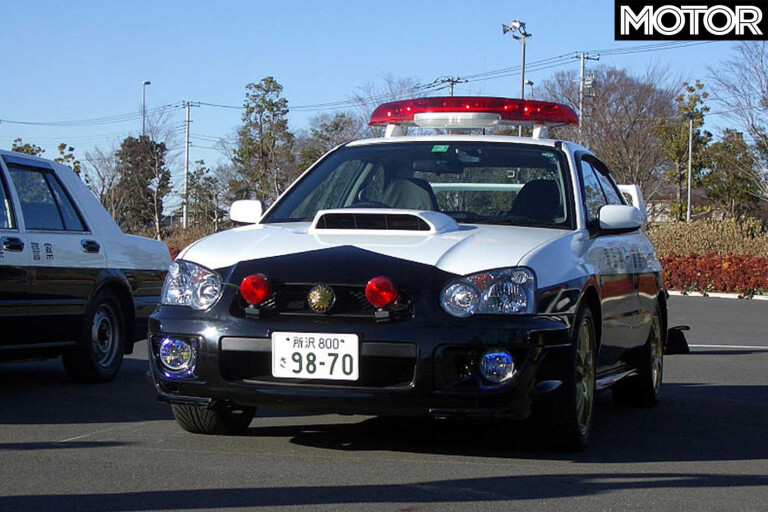 Japans Best Police Cars Impreza Jpg