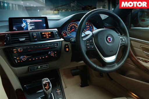 Alpina BMW B4 bi turbo coupe interior
