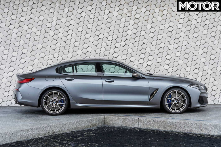2019 BMW 8 Series Gran Coupe Side Profile Static Jpg