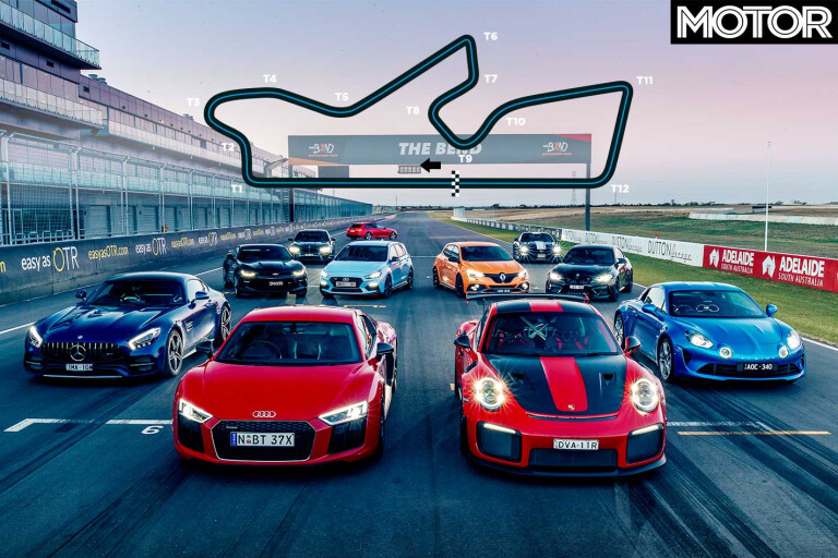 Performance Car Of The Year 2019 Track Test The Bend West Circuit Layout Map Jpg