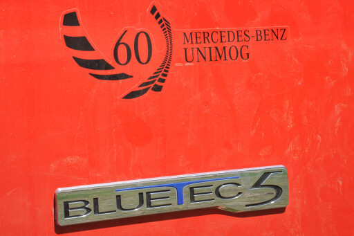 Mercedes Benz Unimog U5000 badge