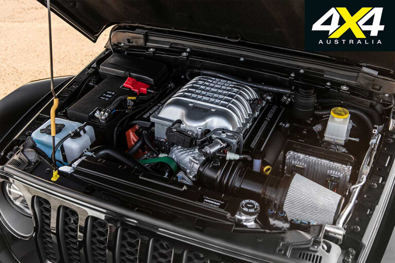 Hennessey Jeep Gladiator Maximus 6.2L supercharged V8 Hellcat engine