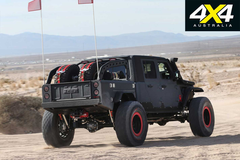 Jeep JL Wrangler dual-cab with LS3 V8: photo gallery
