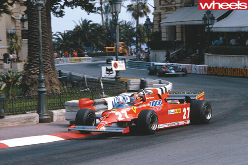 Gilles Villeneuve left hand trn