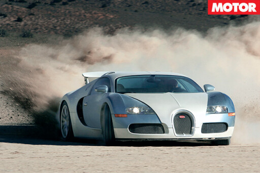 Bugatti flciking dust up