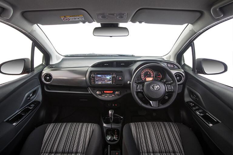 2017 Toyota Yaris interior