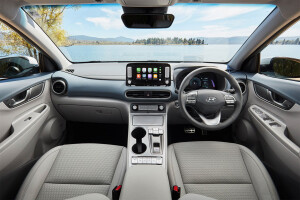 Inside the Hyundai Kona EV