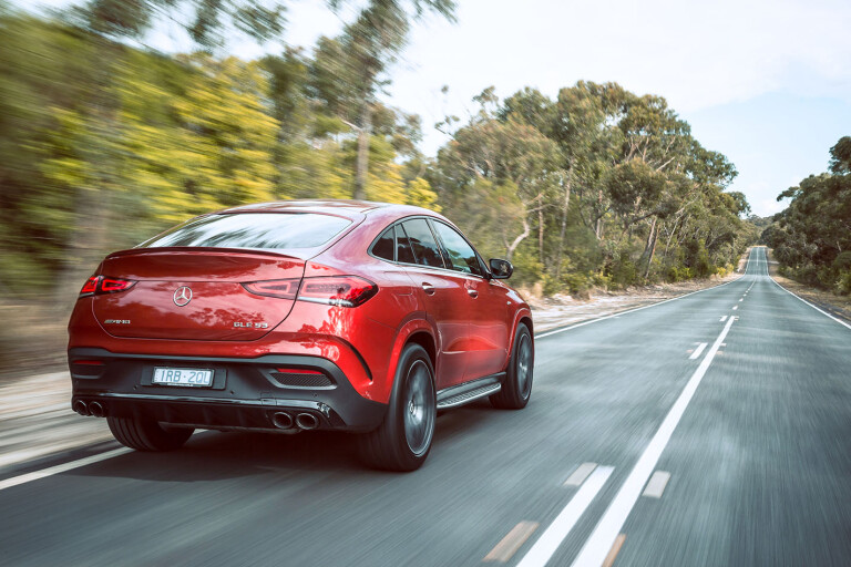 Mercedes-AMG GLE 53 rear driving