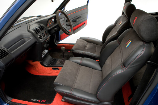 1987 Peugeot 205 GTi interior