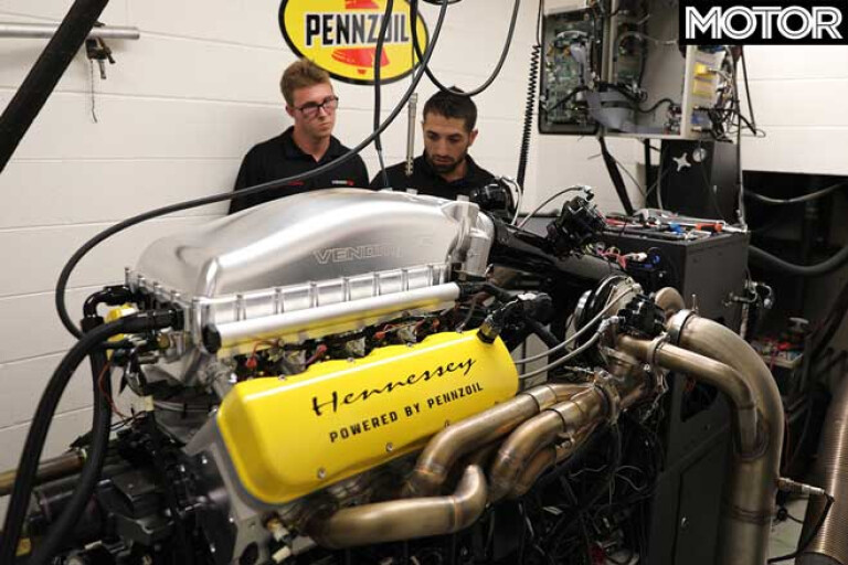 Hennessey Venom F 5 Fury Engine Testing Jpg