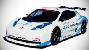 Nissan's silent electric race car