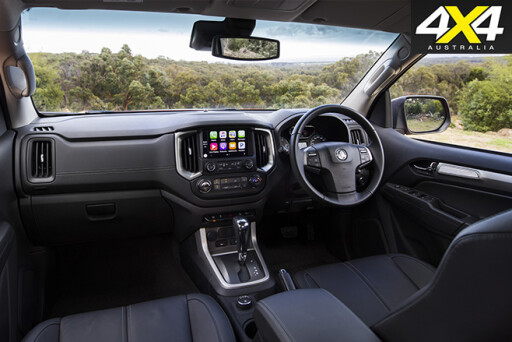 2017 Holden Trailblazer interior