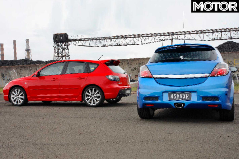 2007 HSV Astra VXR Vs Mazda 3 MPS Comparison Specification Jpg