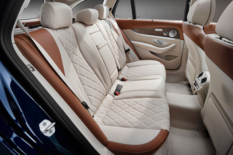 Mercedes-Benz E-Class Estate wagon rear seats