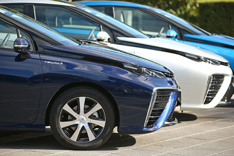Toyota Mirai hydrogen fuel cell