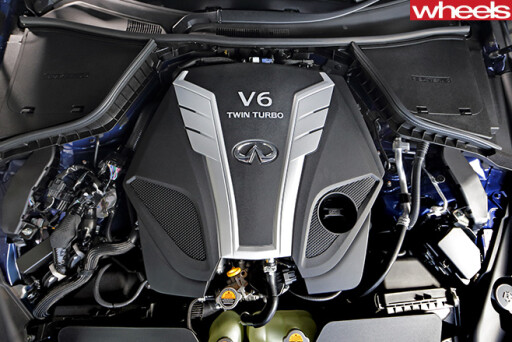 Infiniti -V6-twin -turbo -engine