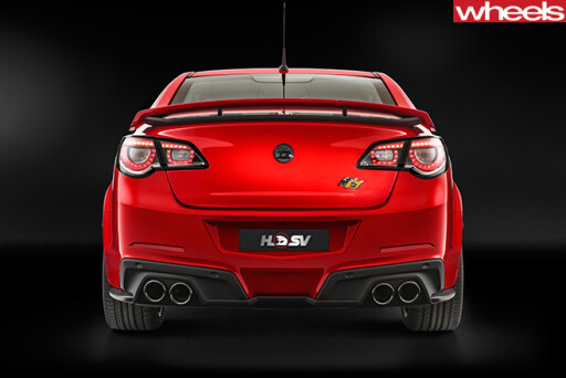 HSV-Track -Pack -edition -rear
