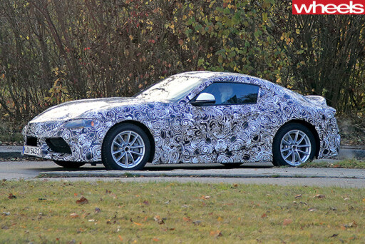 2017-Toyota -Supra -side -driving -front