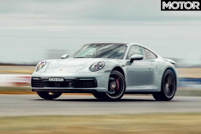 Performance Car Of The Year 2020 Track Test Porsche 911 Carrera S Sideways Jpg