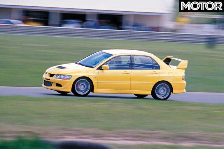 2004 Mitsubishi Evolution VIII Wakefield Test Performance Jpg