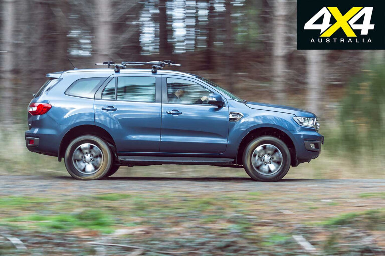 2019 Ford Everest 4 X 4 Front Off Road Side Profile Jpg