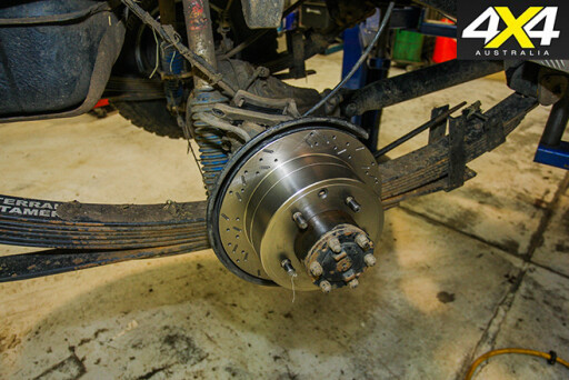 Fitting heavy duty brakes