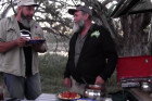 Bush cooking with Roothy: Pasta with meatballs