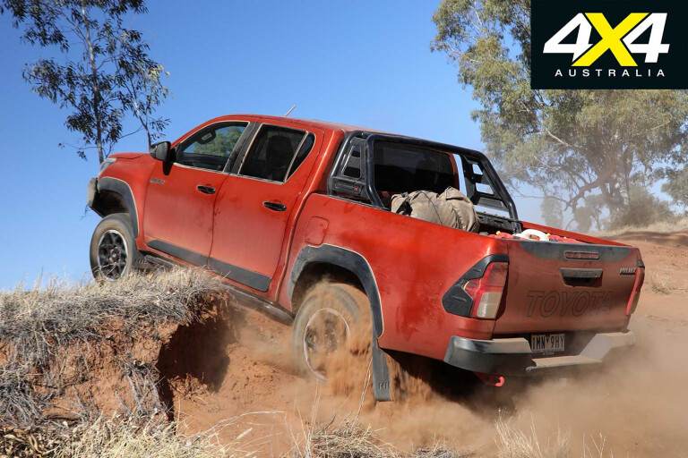 Outback Comparison Toyota Hilux Rugged X Climb Jpg