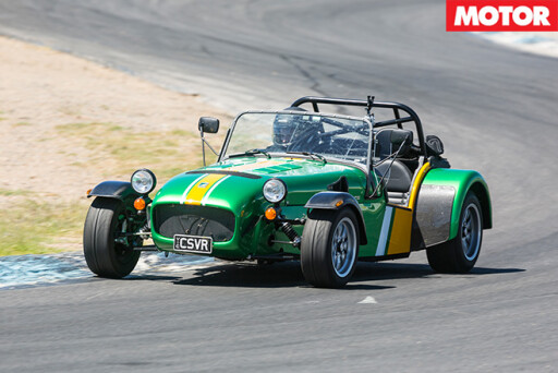 Caterham 485 front driving