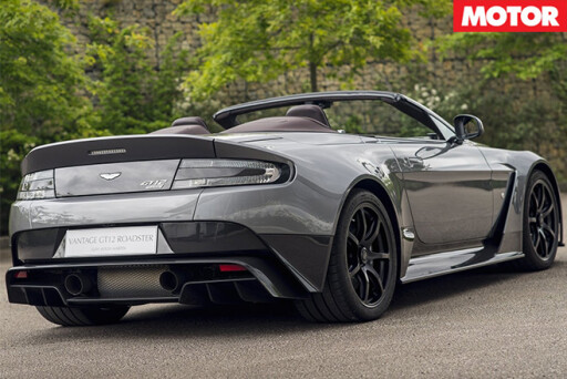 Aston Martin Vantage GT12 Roadster rear