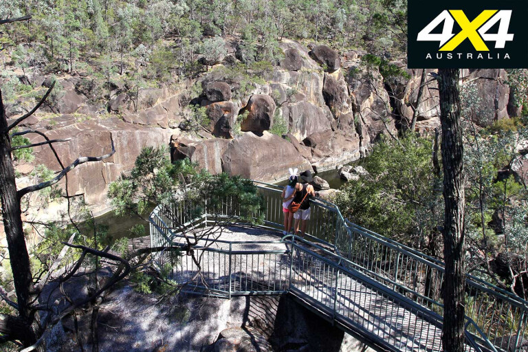 Kwiambal NP NSW Granite Gorge Viewing Platform Jpg