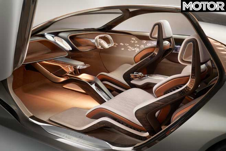 Bentley EXP 100 GT Concept interior
