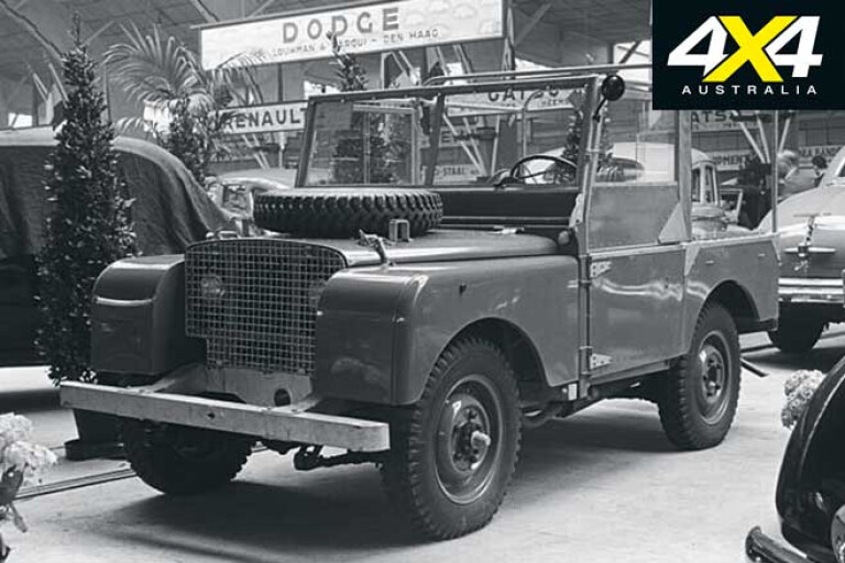 Land Rover Amsterdam Motor Show 1948 Jpg