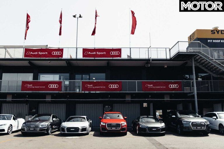 Audi Advanced Driving Experience Line Up Jpg