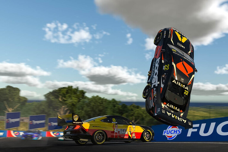 virtual v8 racing