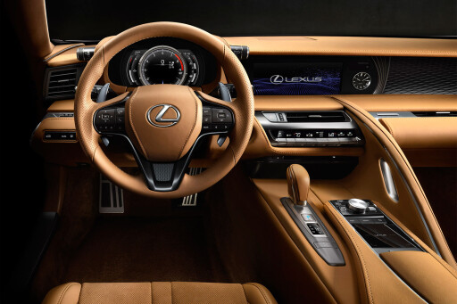 Lexus -LC-interior