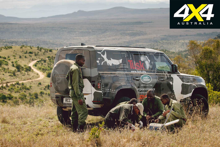 2020 Land Rover Defender Prototype Kenya Lion Conservation Jpg