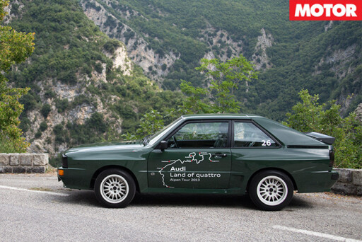 Audi sport quattro 1984 side