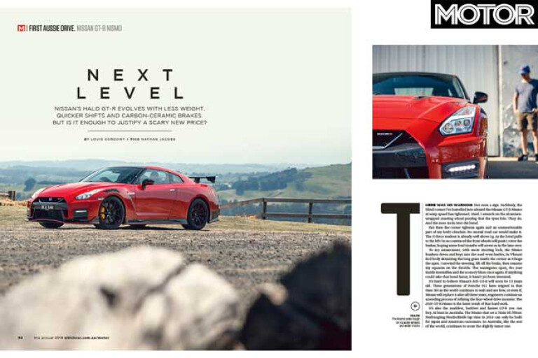 MOTOR Magazine Annual 2019 Issue 2020 Nissan GT R NISMO Review Jpg