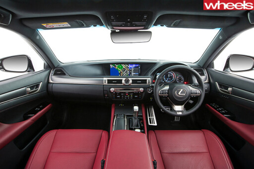 Lexus -gs 200t -interior