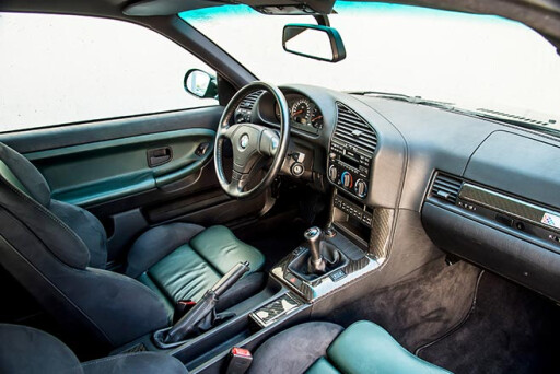BMW E36 M3 GT interior