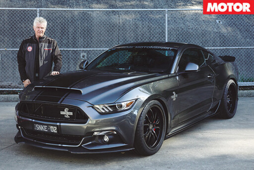 James Johnson with Shelby Super Snake
