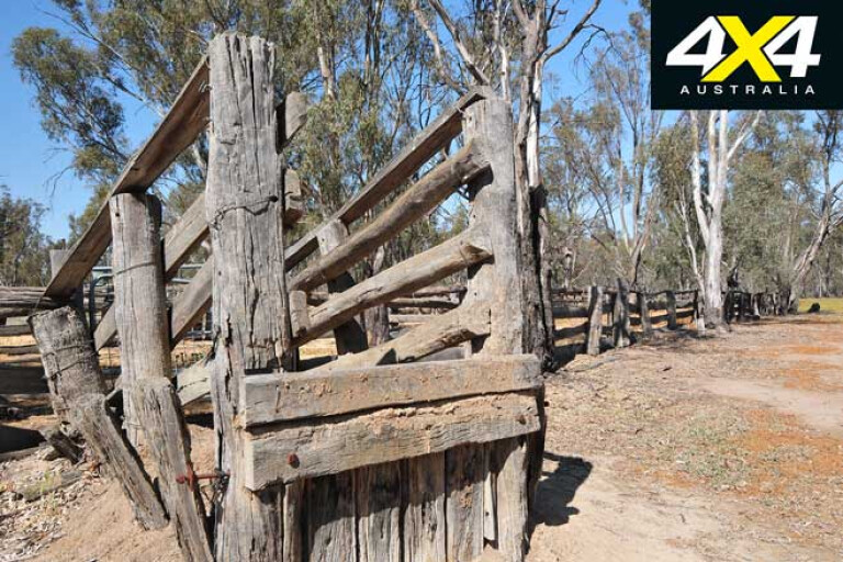 Exploring The Murray River NSW 4 X 4 Travel Guide Heritage Mustering Yards Jpg