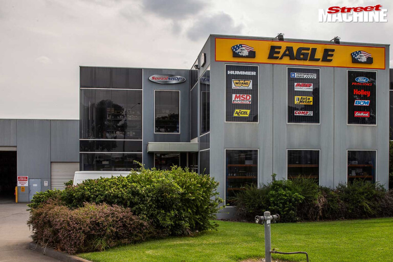 Inside the Eagle Auto Parts showrooms