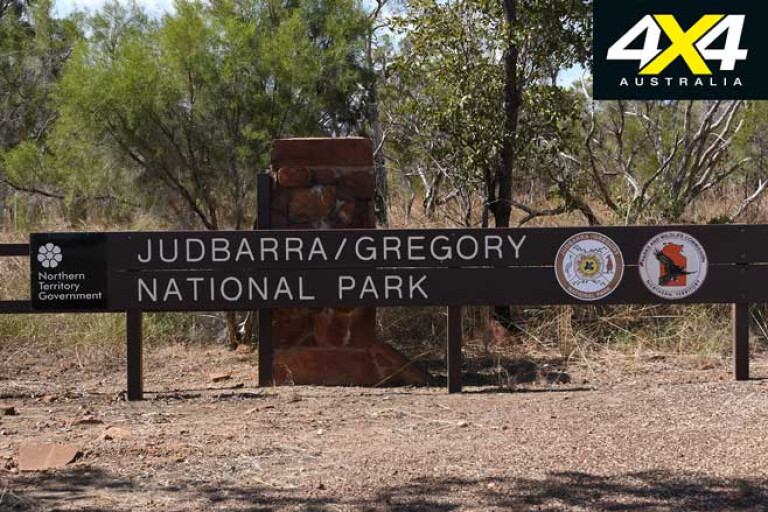 The Victoria Highway Judbarra Gregory NP Signage Jpg