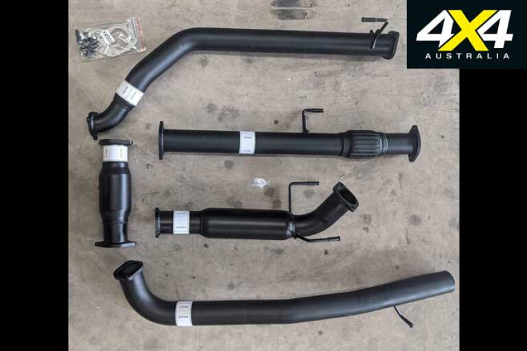 Toyota Hilux 4 X 4 Shed Carbon Off Road Exhaust Jpg