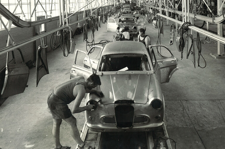 Australian Manufacturing 1948 1952 Worseley Production Line Sydney Jpg