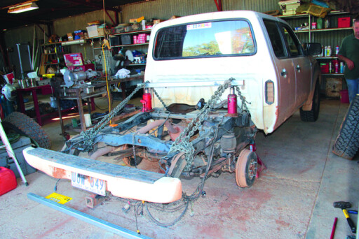 Broken Chassis Repair At Mt Dare (5)