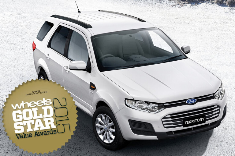 Large SUV/4WD: Gold Star Value Awards 2015